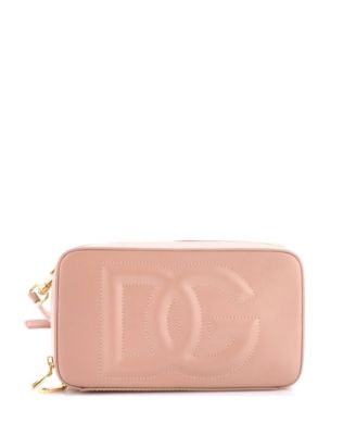 Small DG Logo Camera Bag Leather