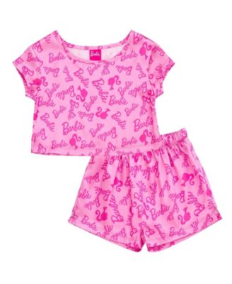 Girls (4-16) 2-Piece Pajama Shorts Set