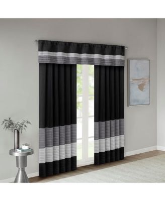 Pintuck Curtain Panel Only 1 Piece Panel