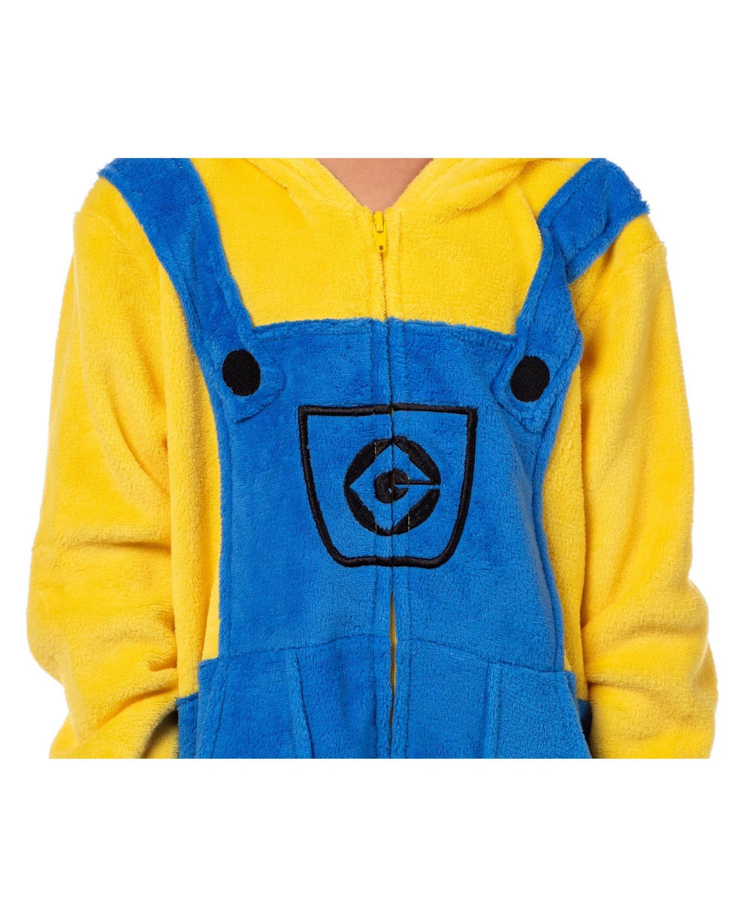 Kids (4-16) Minions Union Suit Kids Bob Hooded Pajama