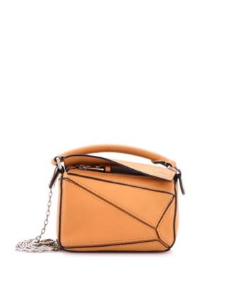 Nano Puzzle Bag Leather