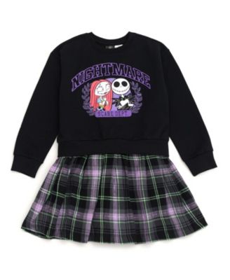 Toddler Girls (2T-16) Fleece Plaid Dress