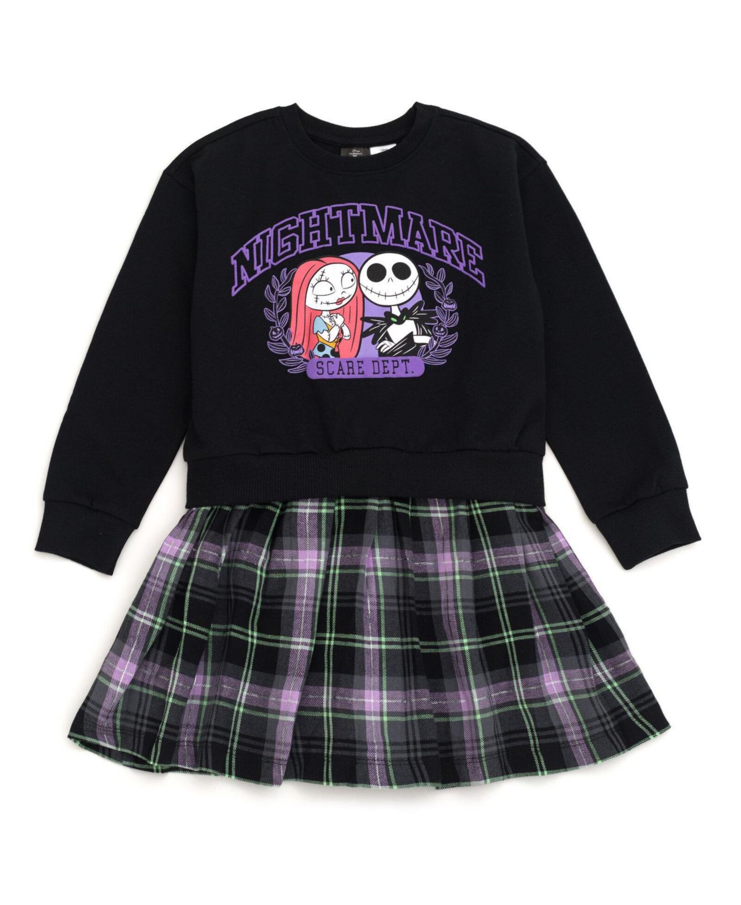 Toddler Girls (2T-16) Fleece Plaid Dress