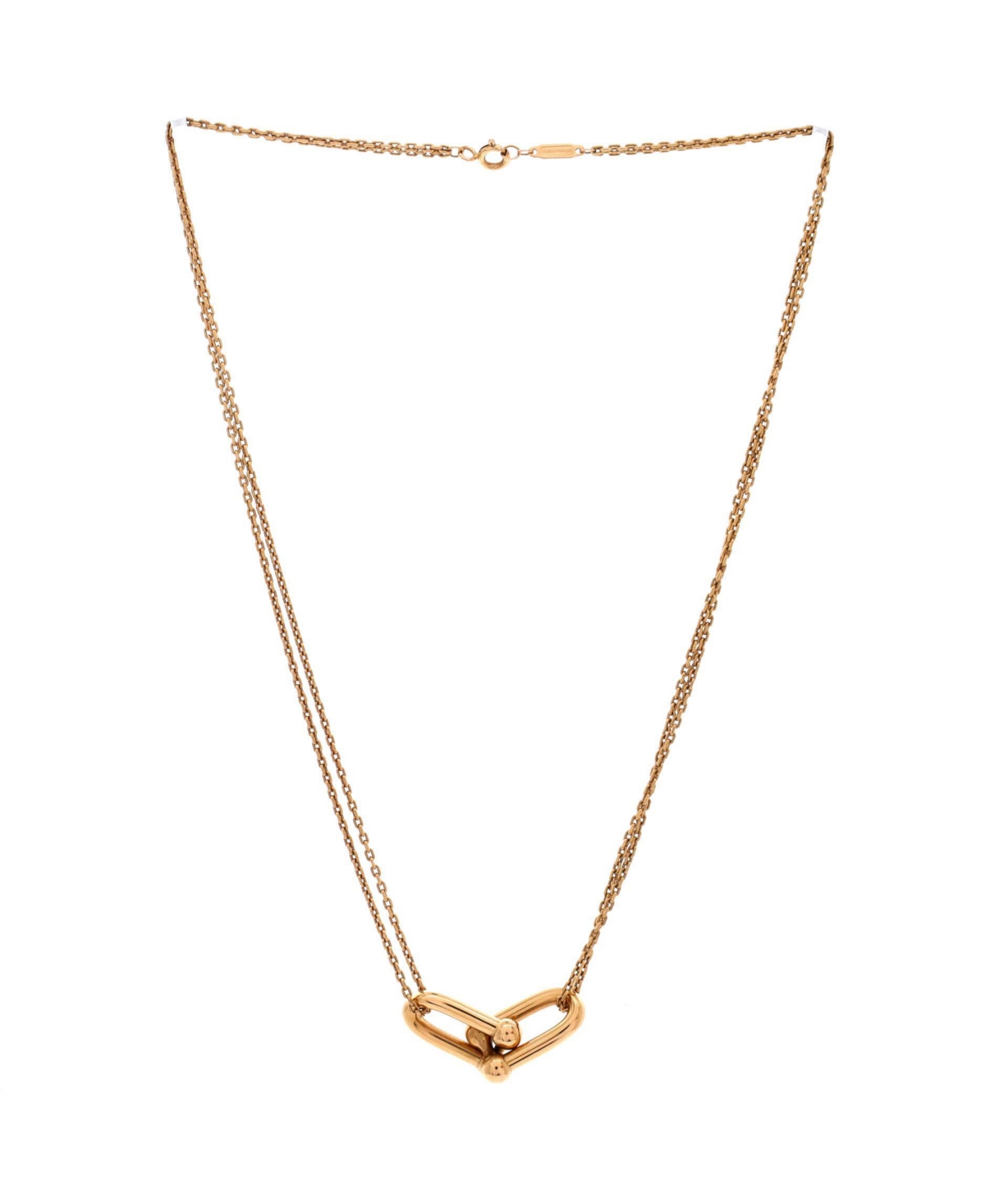 Pre-Owned Tiffany & Co HardWear Double Link Pendant Necklace