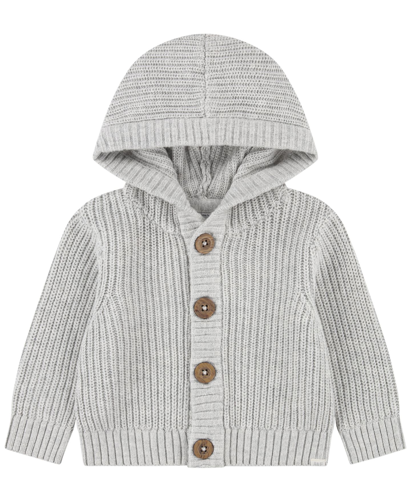 Свитер abercrombie kids Baby Boys' Hooded, цвет: Светлый серый меланжевый — фото 1