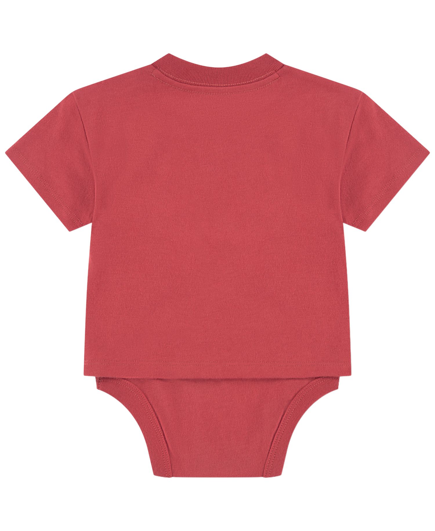 Baby Boys' Y2K Crest Twofer Short-Sleeve Bodysuit