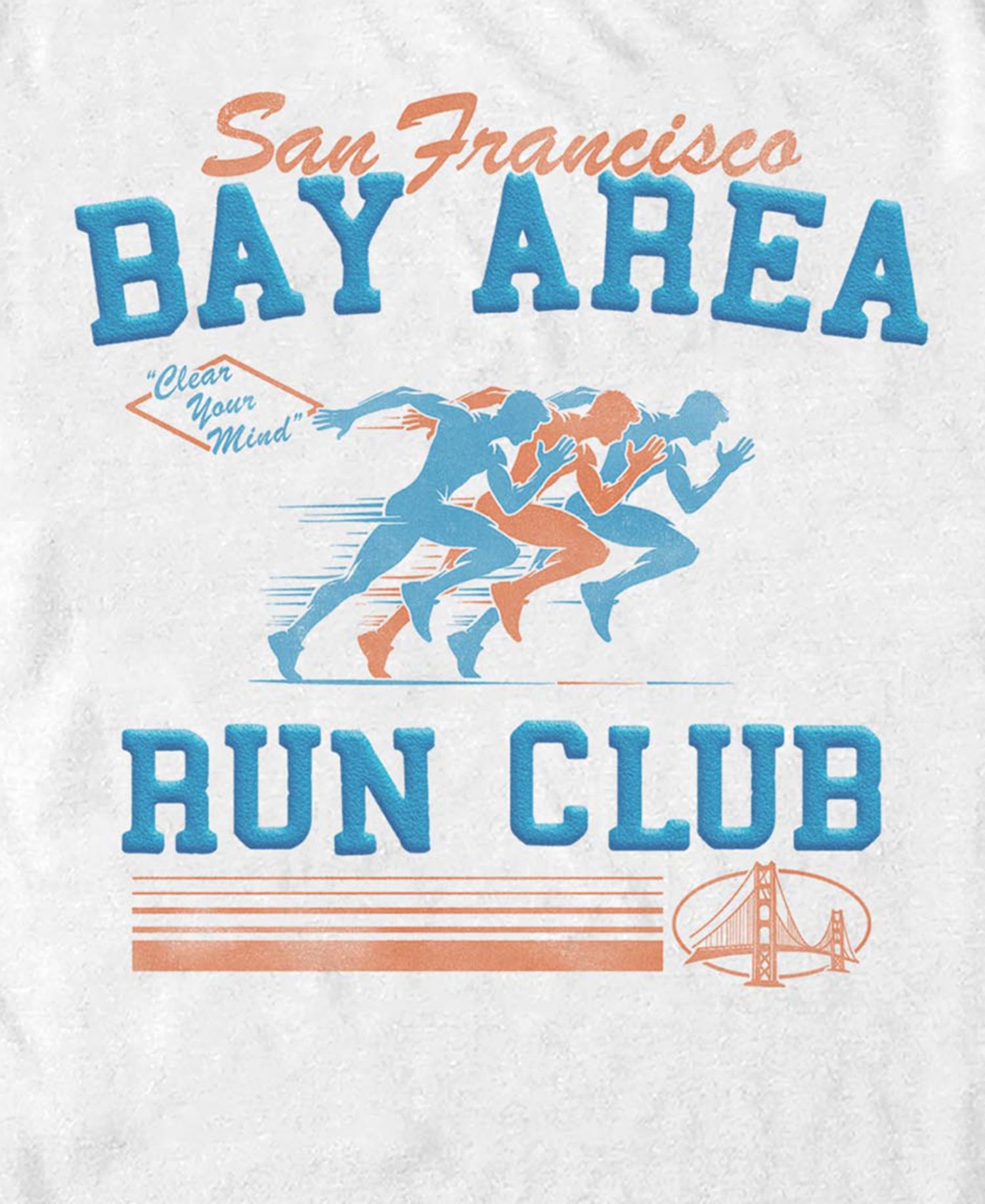 Men's Generic Bay Area Run Club T-Shirt