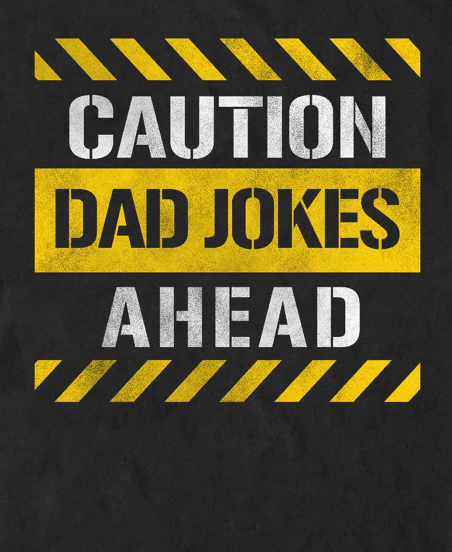 Men's Generic Dad Jokes Ahead T-Shirt