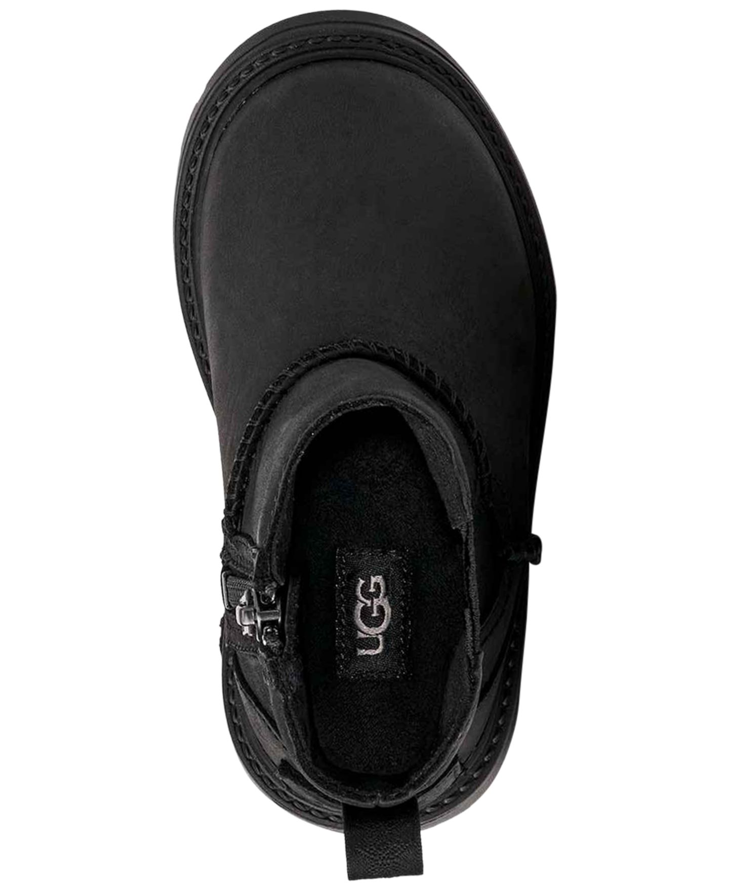 Ботинки UGG® Perry Weather Chelsea Zipper Booties для девочек, цвет: Чёрный — фото 3