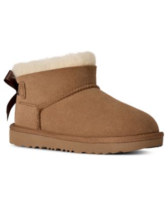 Kids Ultra Mini Bailey Bow Round Toe Booties