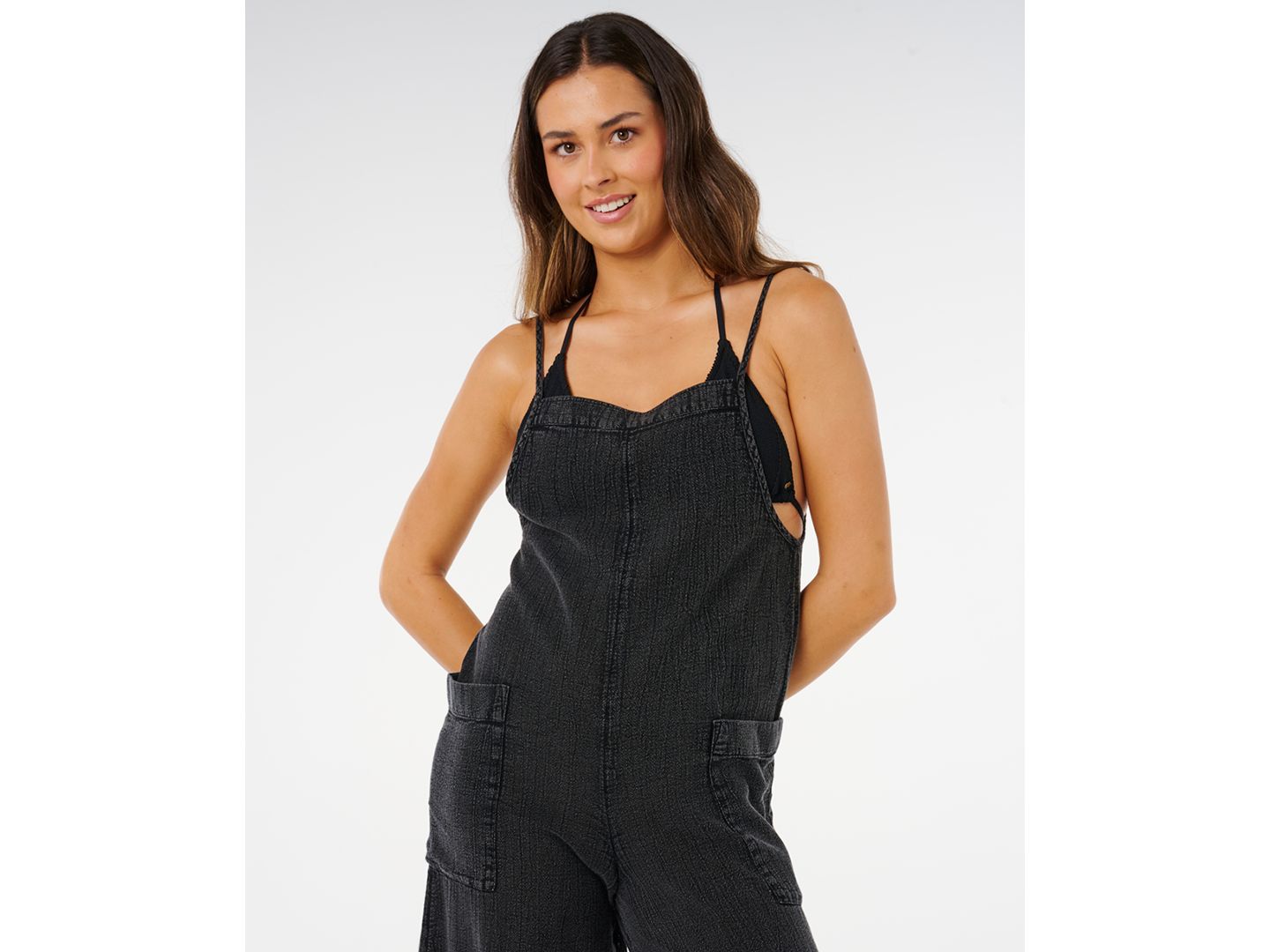 Женский комбинезон Rip Curl Classic Surf Jumpsuit, цвет: Чёрный — фото 2