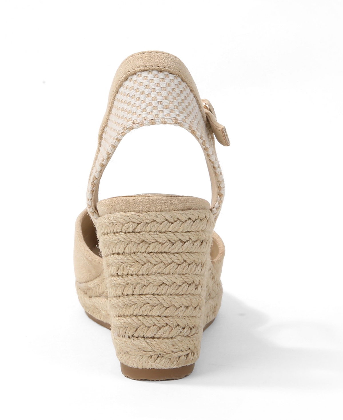 Berness Women's Marlene Jute-Wrapped Closed Toe Espadrille Wedges