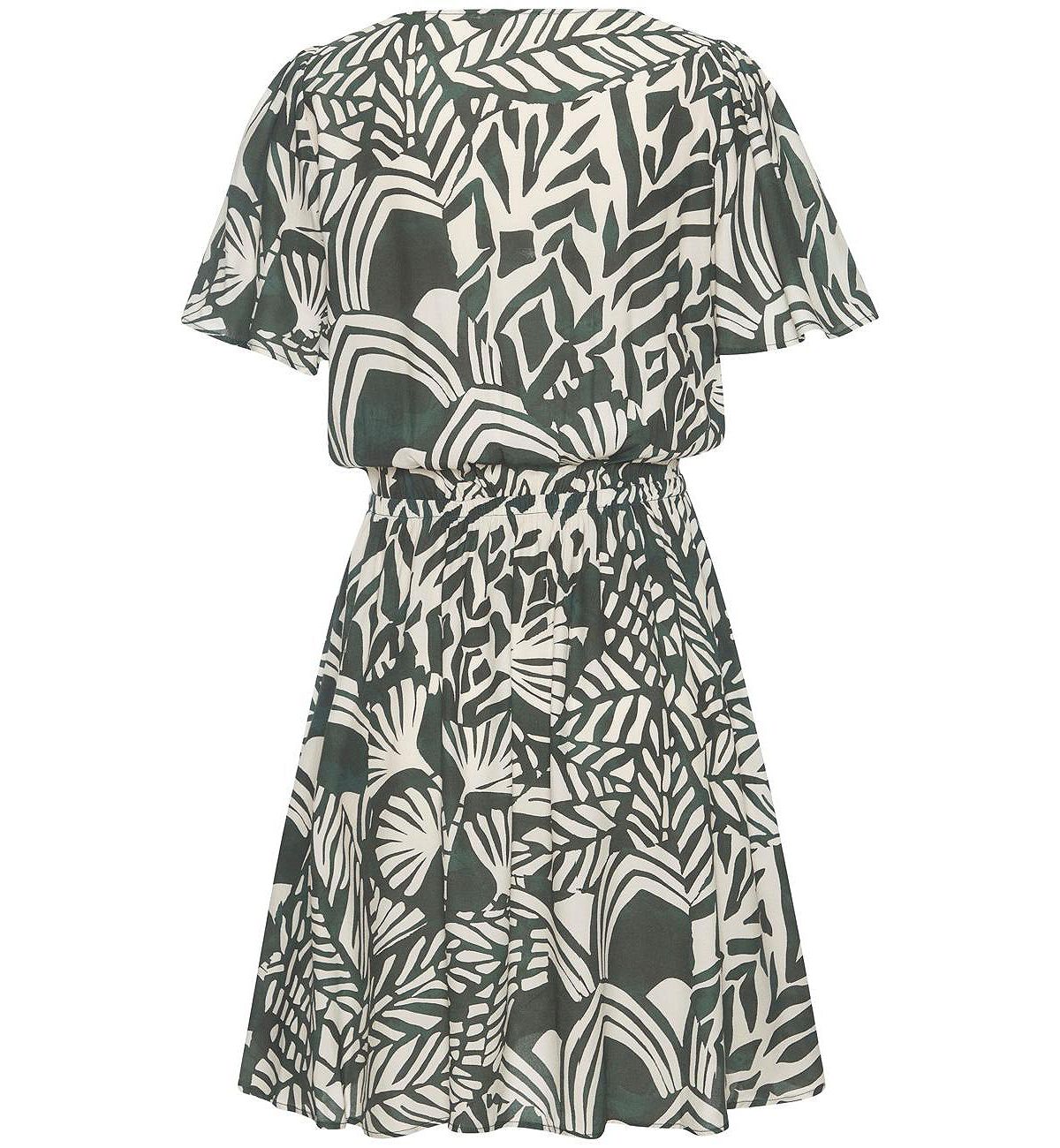LASCANA Women's Print V-Neck Dress view 6 — MAYCSS fashion products