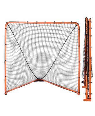 Lacrosse Goal Net Folding Backyard Lacrosse Training Equipment Steel