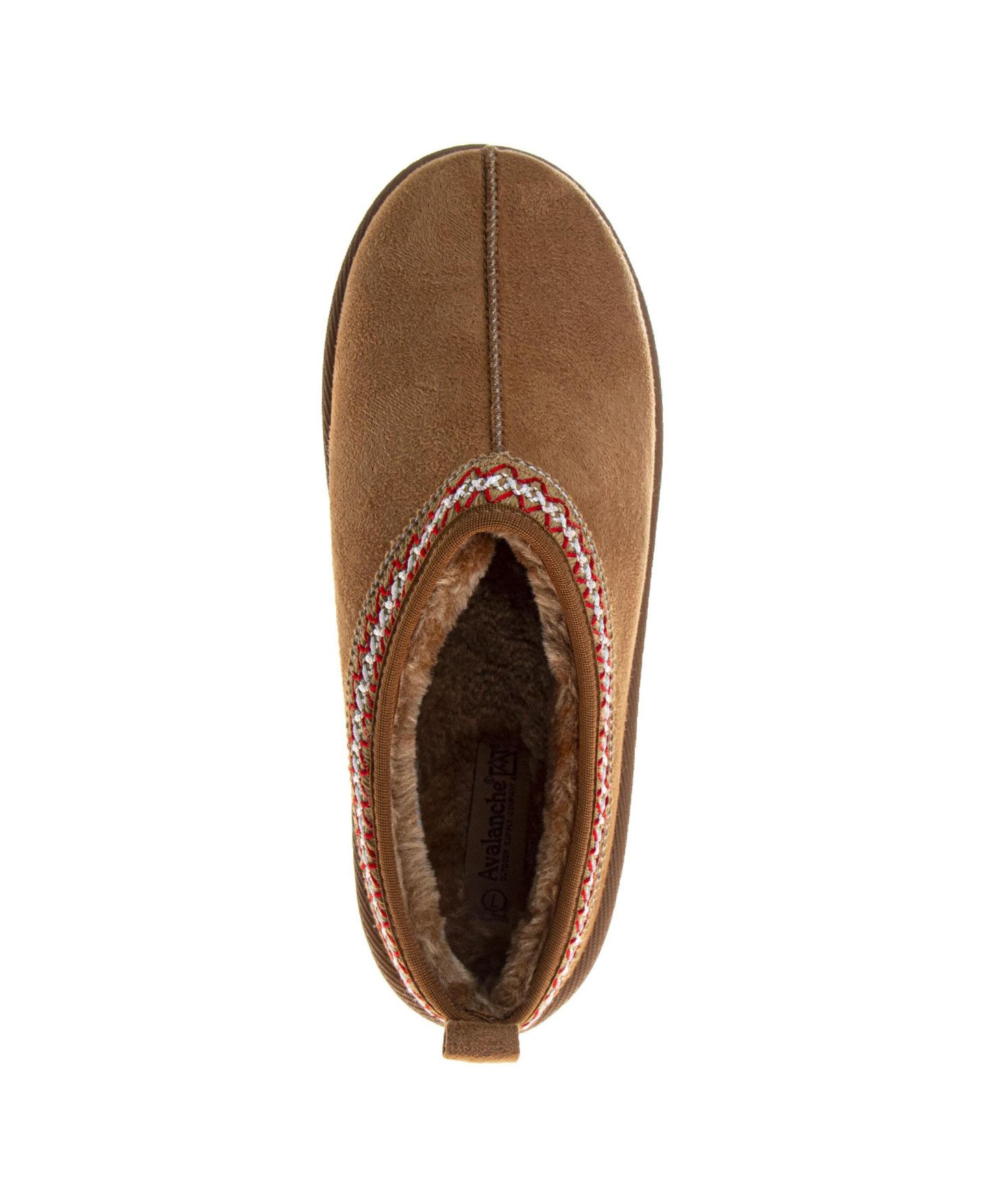 Женские тапочки Avalanche Adults Casuals Slippers, цвет: Каштановый — фото 6