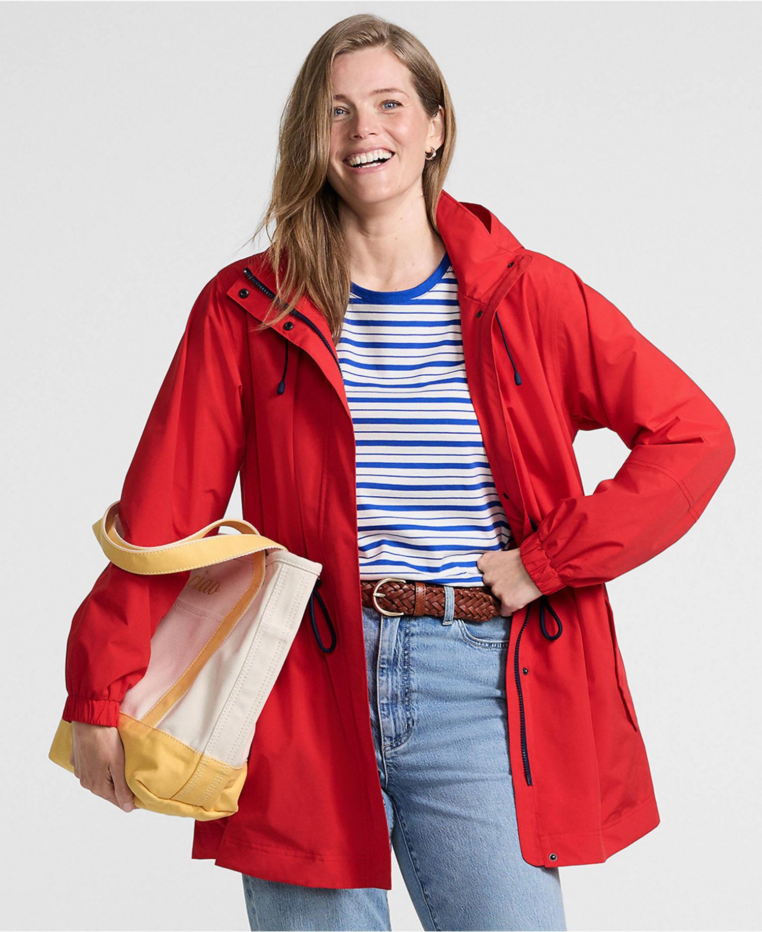 Women's Packable Rain Parka
