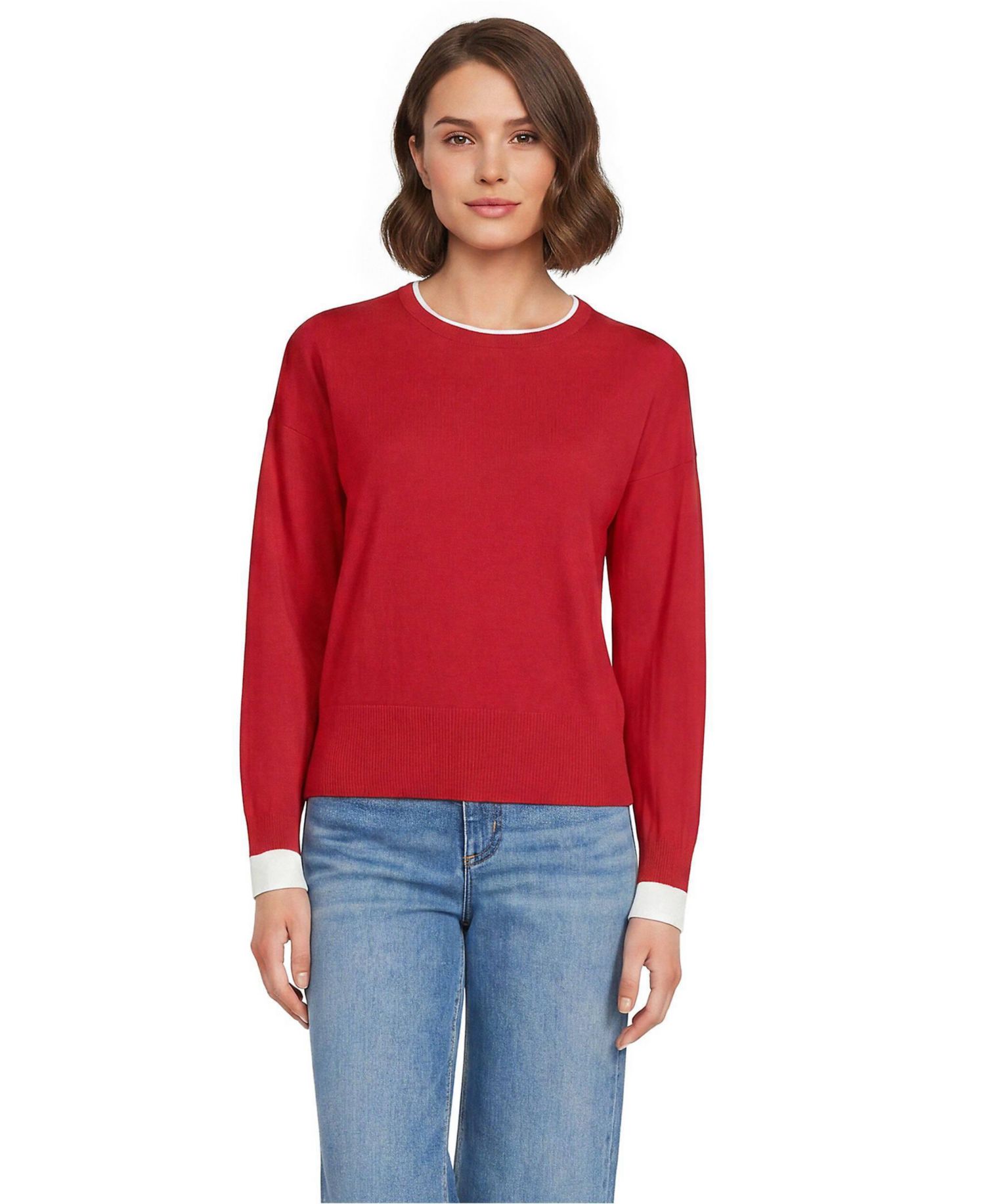Women's Drifter Lite Double Trim Crew Sweater