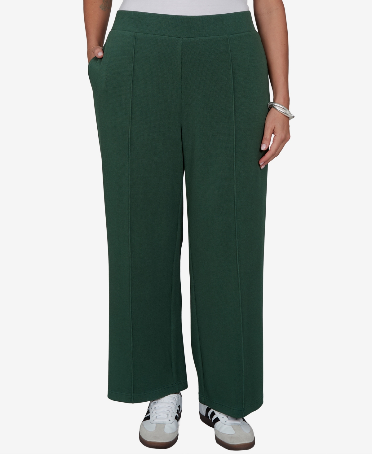 Ruby Rd. Plus Sleek Seam Knit Pull-On Pant