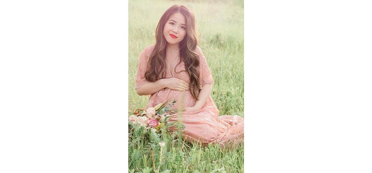 Pinkblush Women's Burgundy Lace Mesh Overlay Maxi Dress view 3 — MAYCSS fashion products