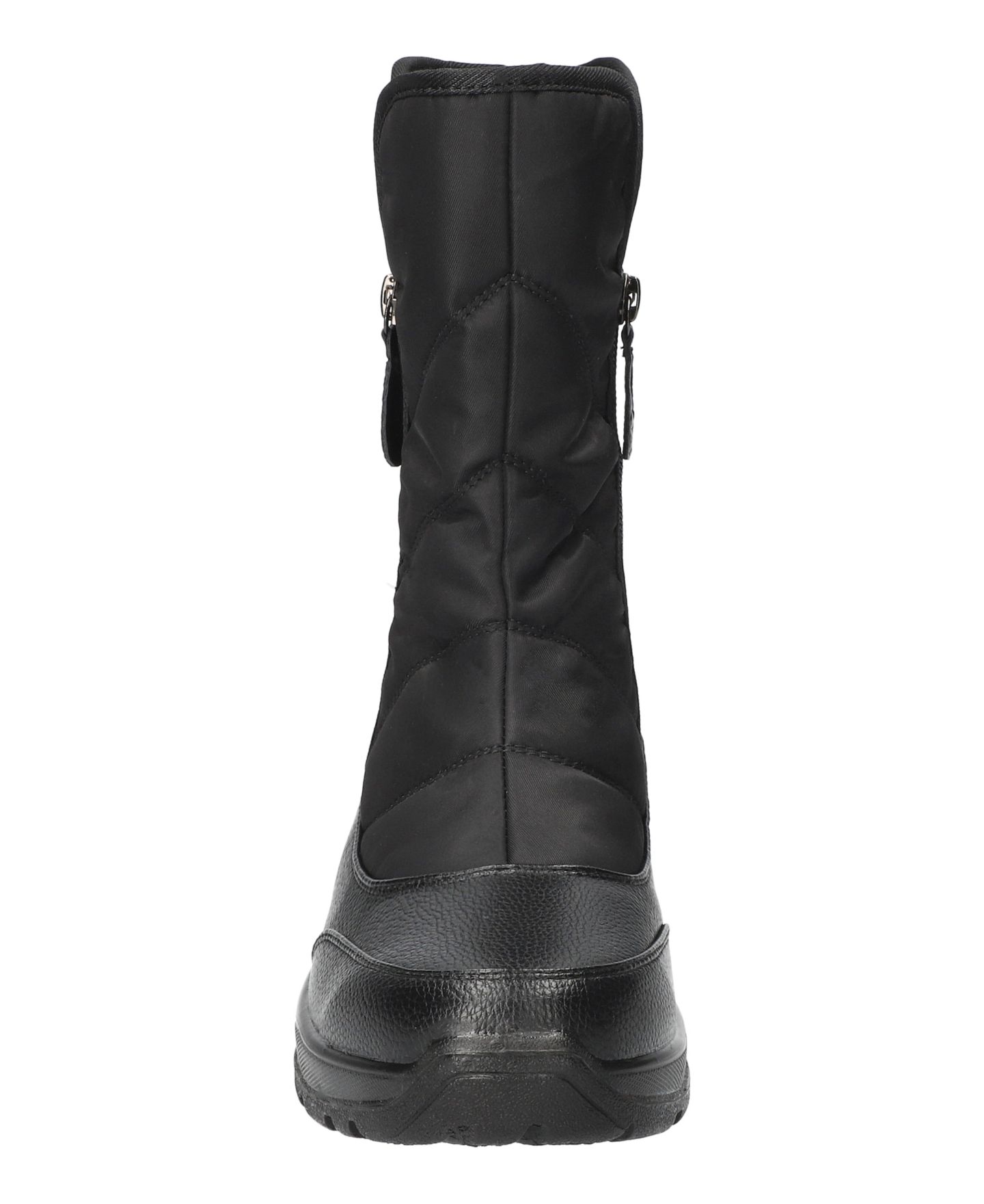Женские ботинки Easy Street Snowfall Winter Round Toe Booties, цвет: Чёрный — фото 6