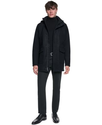Men's Stadium Coat with Patch Pockets
