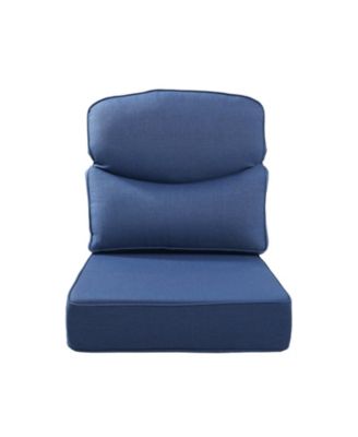 6 Inch Thick 24" x 24" Outdoor Deep Seating Cushion Set Indoor And Outdoor Seat / Back Cushion