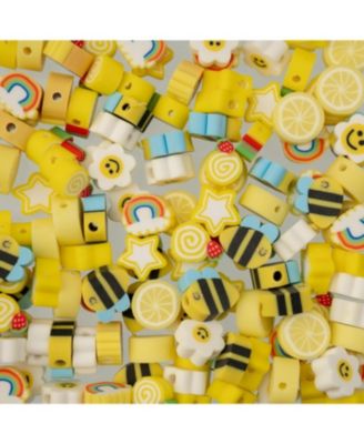 120ct. 1mm Alphabet Polymer Clay Beads