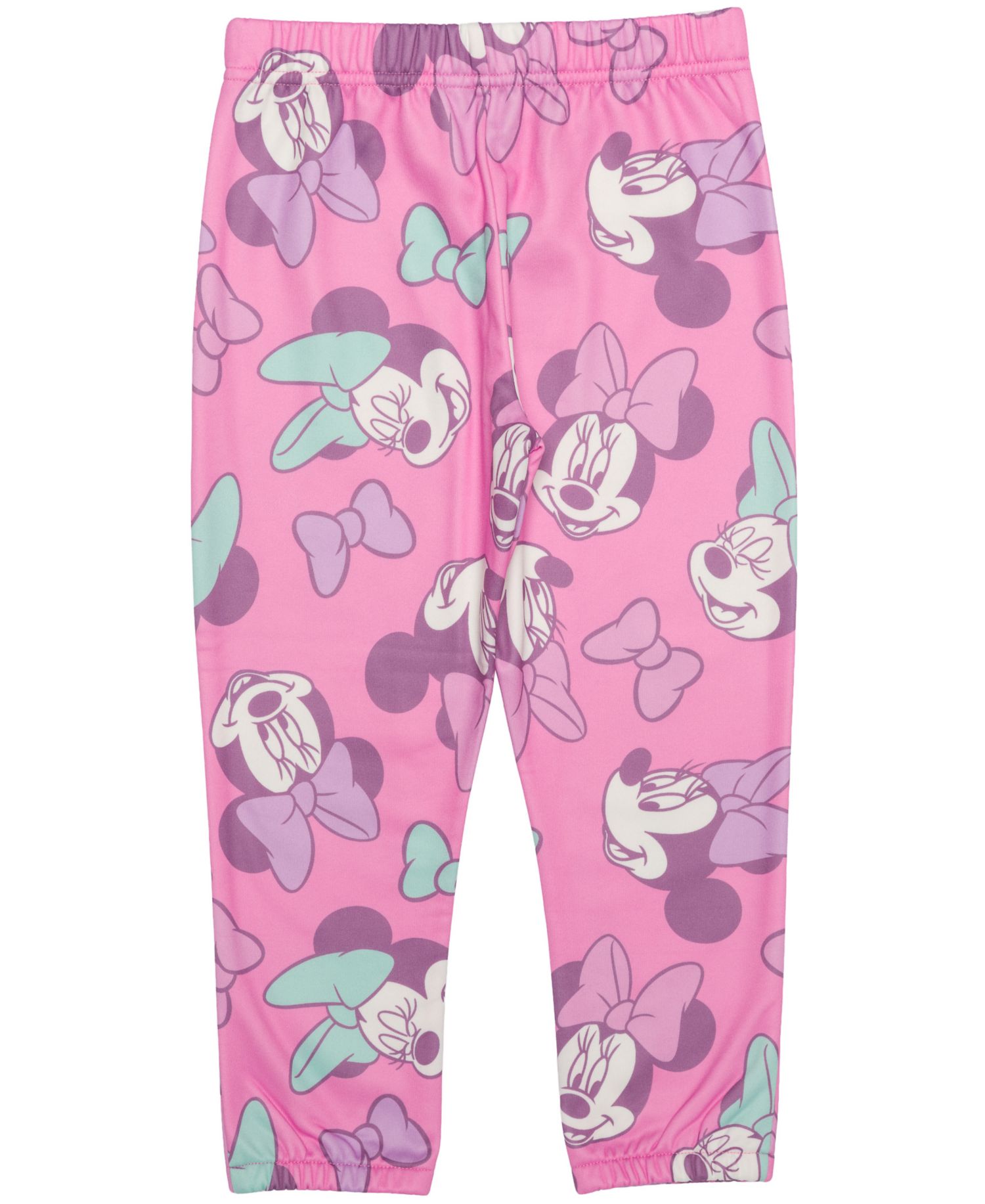 Toddler Girls' 12M-5T Minnie Mouse Print Sweatshirt and Joggers, 2-Piece Set