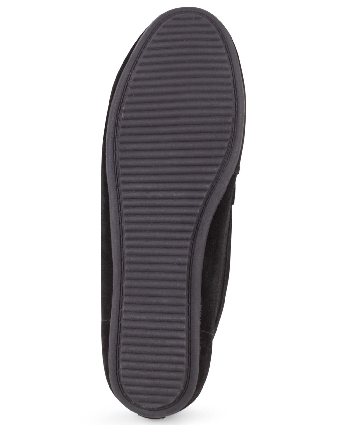 Женские туфли Tahari Bergdorf Suede Slip-On, цвет: Чёрный — фото 5