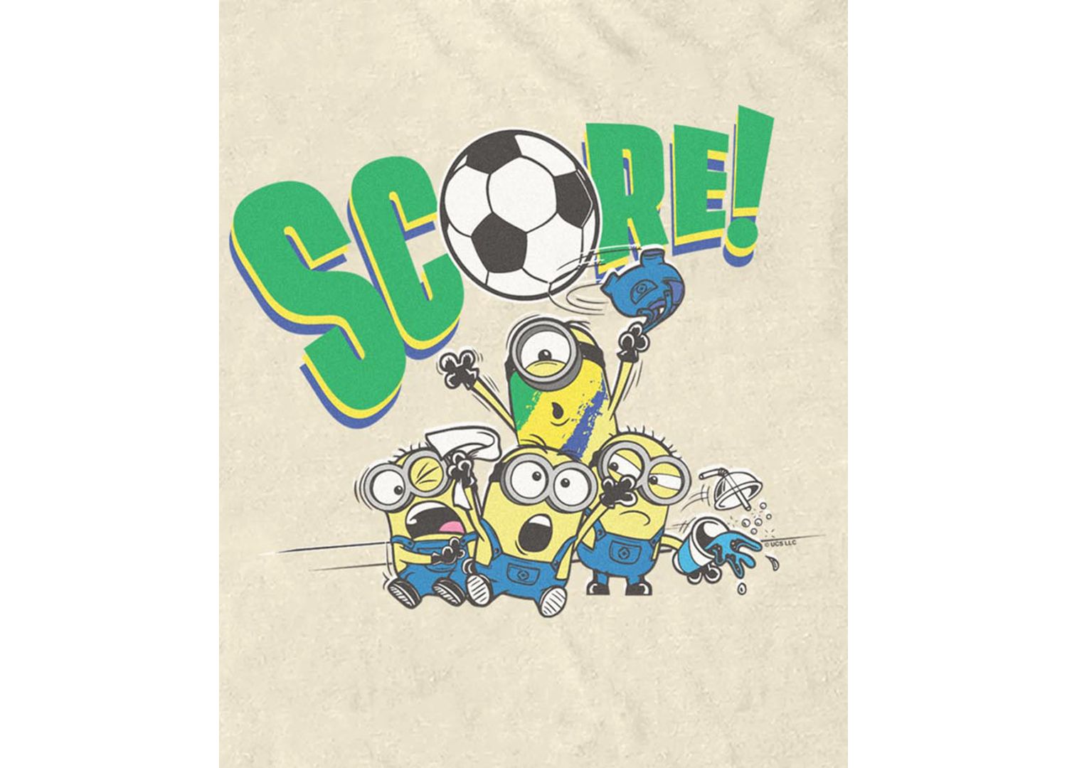 Men's Score Minions Graphic T-Shirt