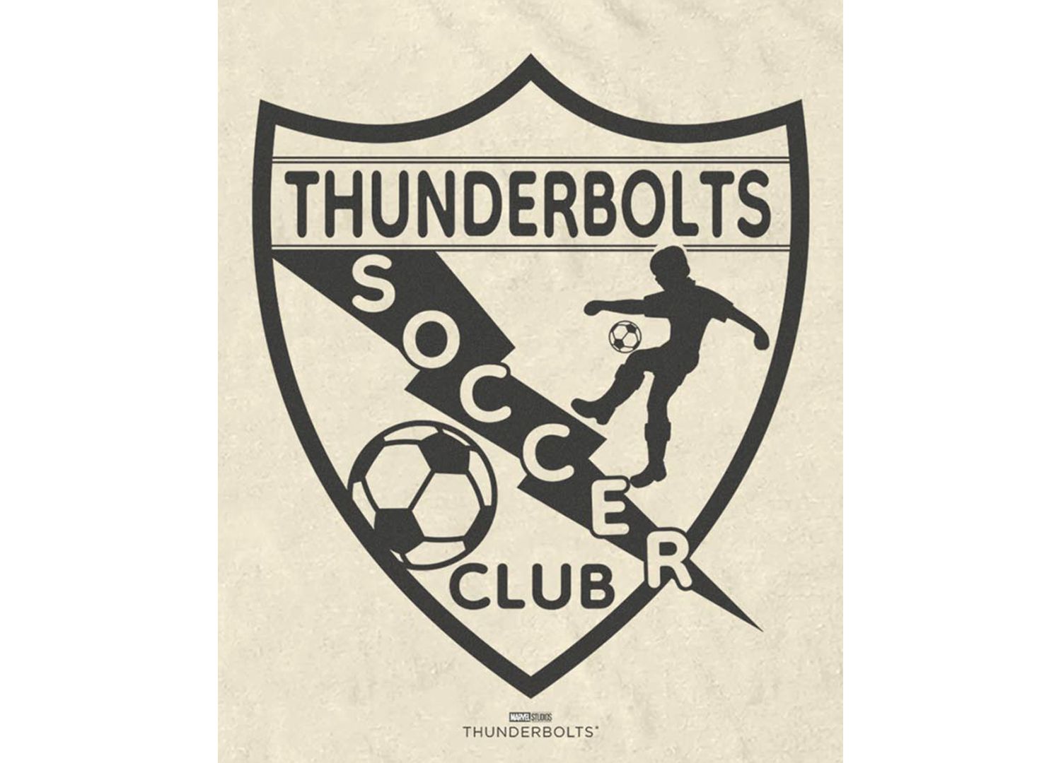 Men's Thunderbolt Soccer Club Graphic T-Shirt