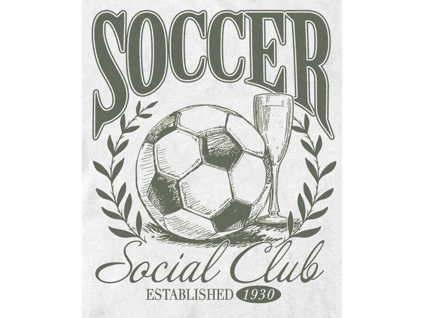 Мужская футболка Fifth Sun Soccer Social Club Graphic, цвет: Белый — фото 3