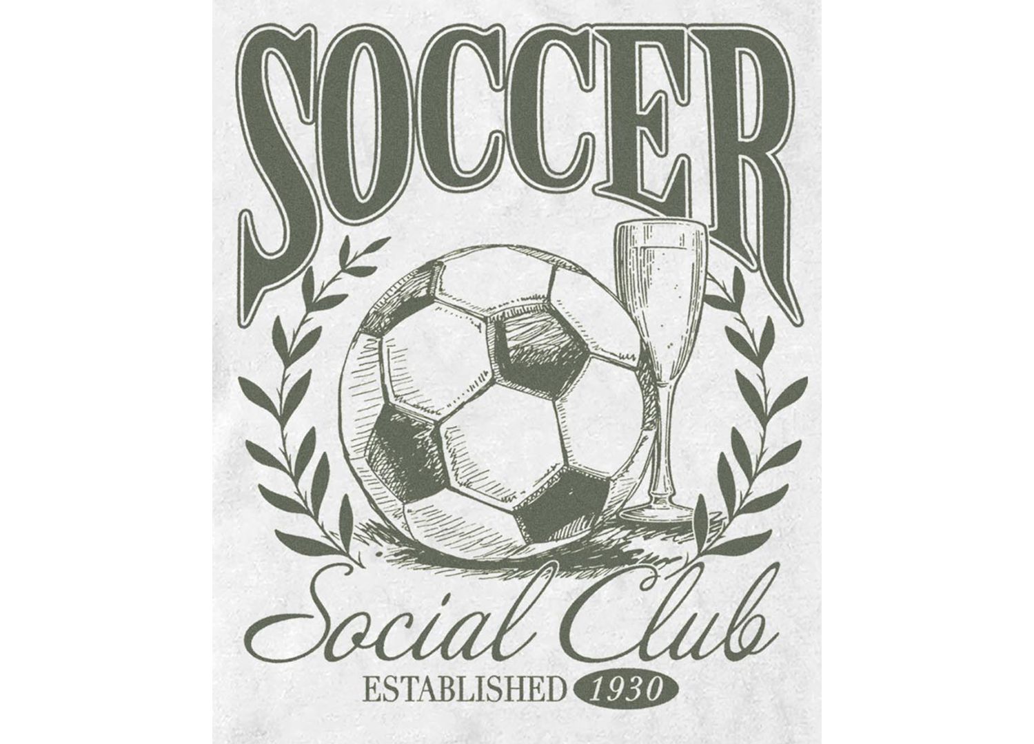 Men's Soccer Social Club Graphic T-Shirt