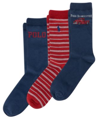 Boys' 4-11 Vintage Truck Socks, 3-Pack 