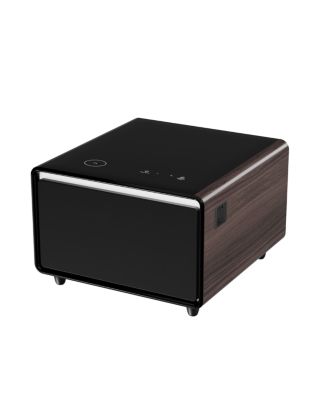 Smart Side Table with Built-in Fridge, Wireless Charging and USB Ports