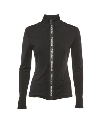 Women's Jersey Logo Band Zip-Up Track Jacket