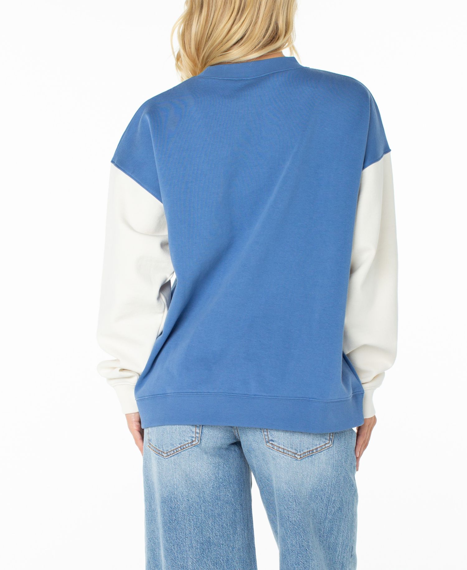 Women's Lineup Oversized Colorblock Crewneck Sweatshirt