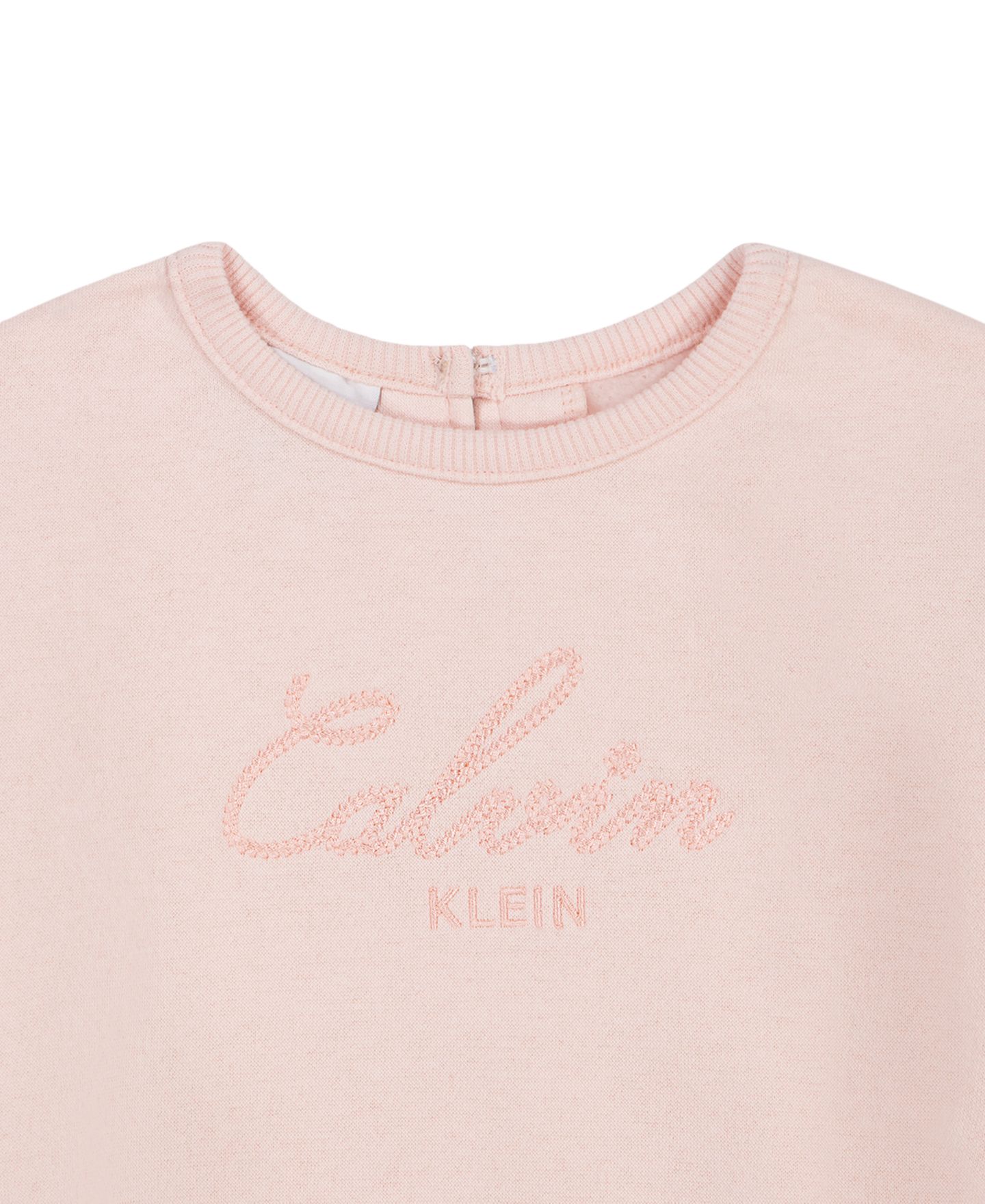 Детский комплект Calvin Klein для девочки: топ с длинным рукавом и брюки, цвет: Розовый — фото 3