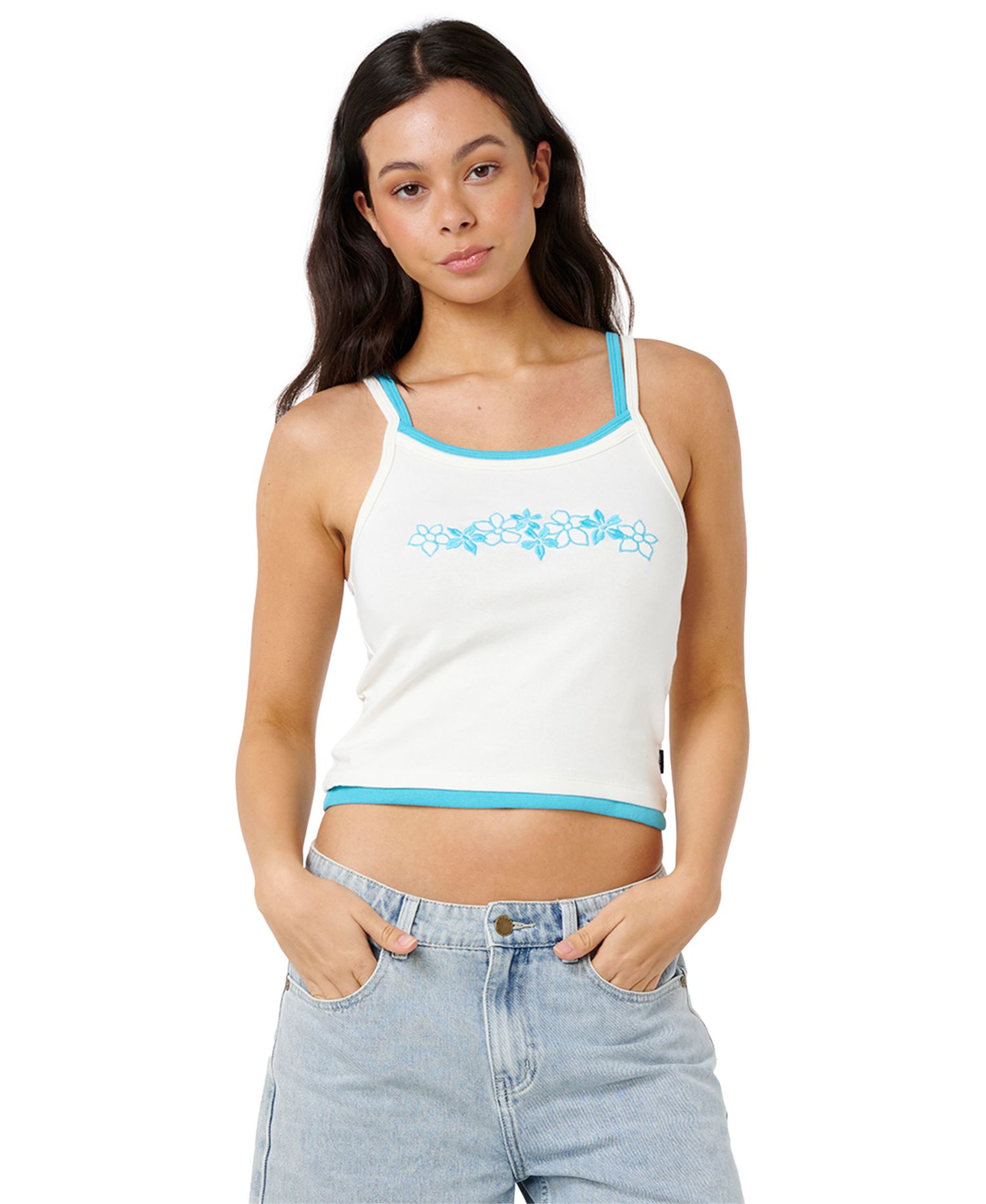 Women's Half Moon Bay Scoop Neck Layered Tank Top
