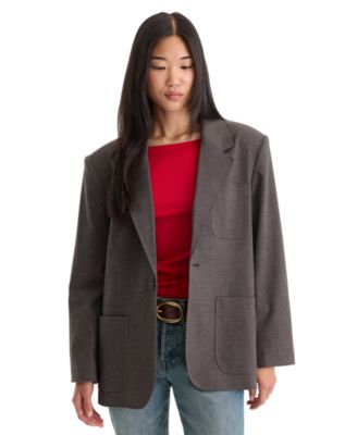 Women's Notch-Lapel Long-Sleeve Blazer
