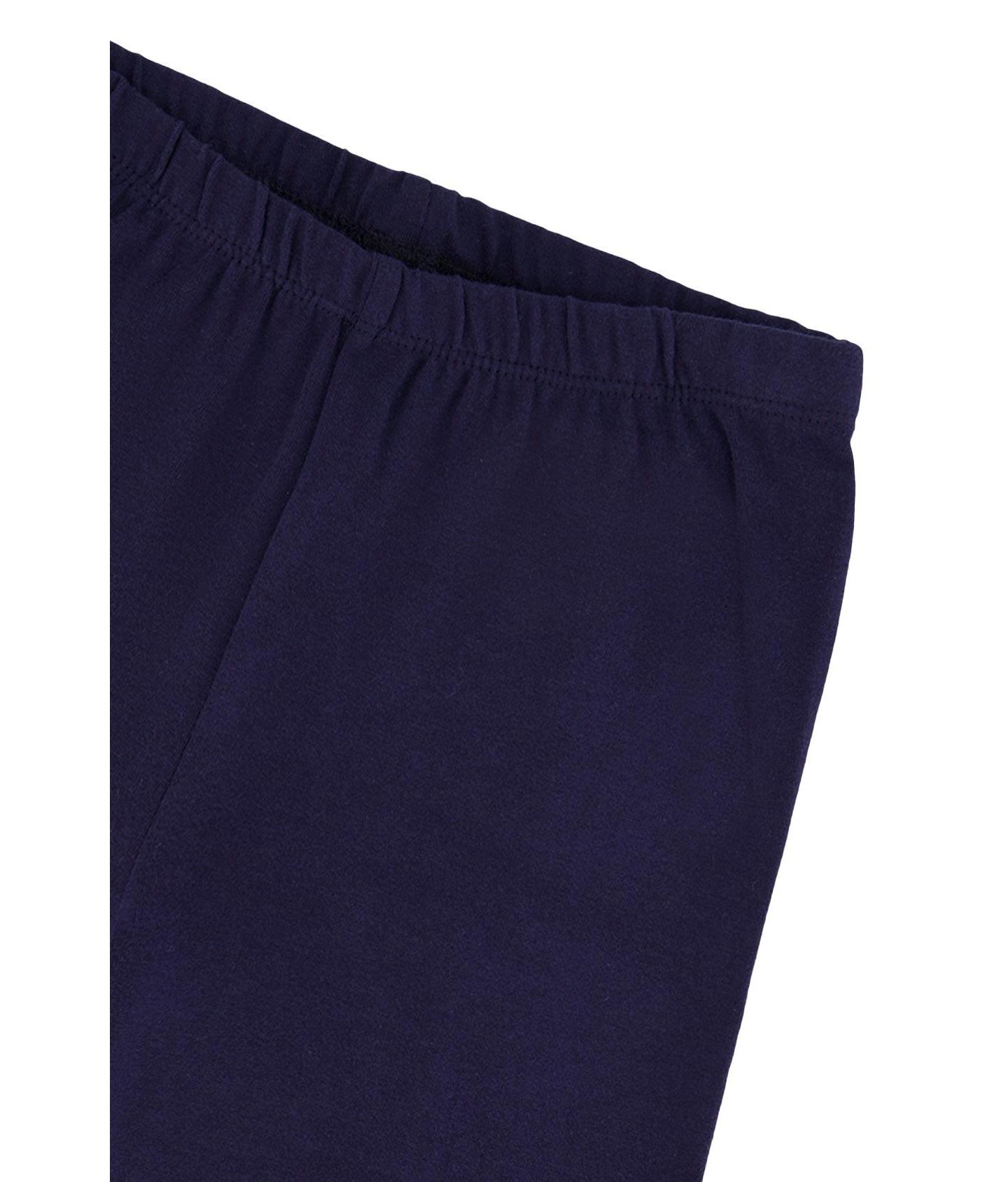 Леггинсы Deux par Deux Cotton Leggings Pant для девочек, цвет: Тёмный синий — фото 6
