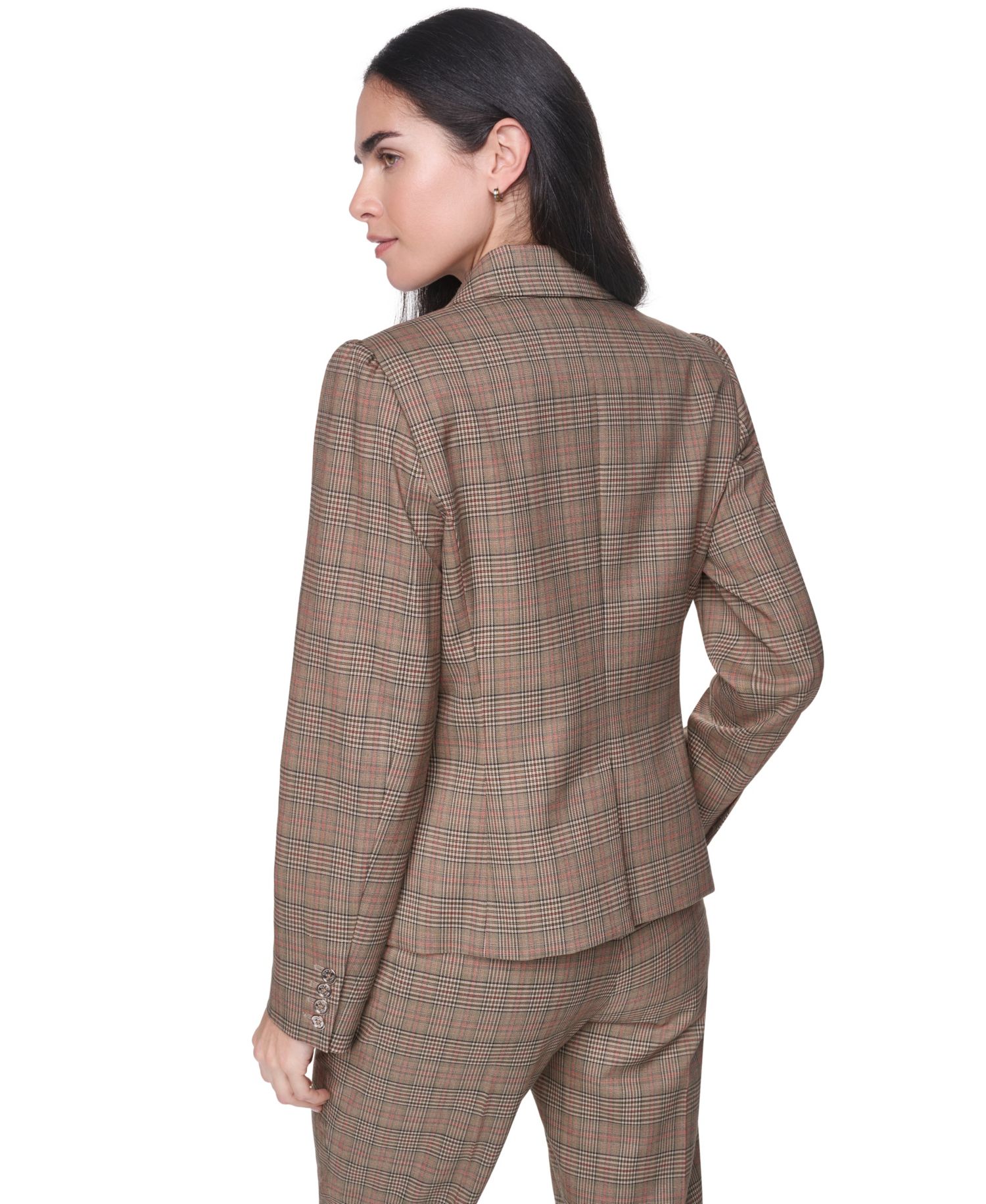 Women's Notch-Collar One-Button Blazer