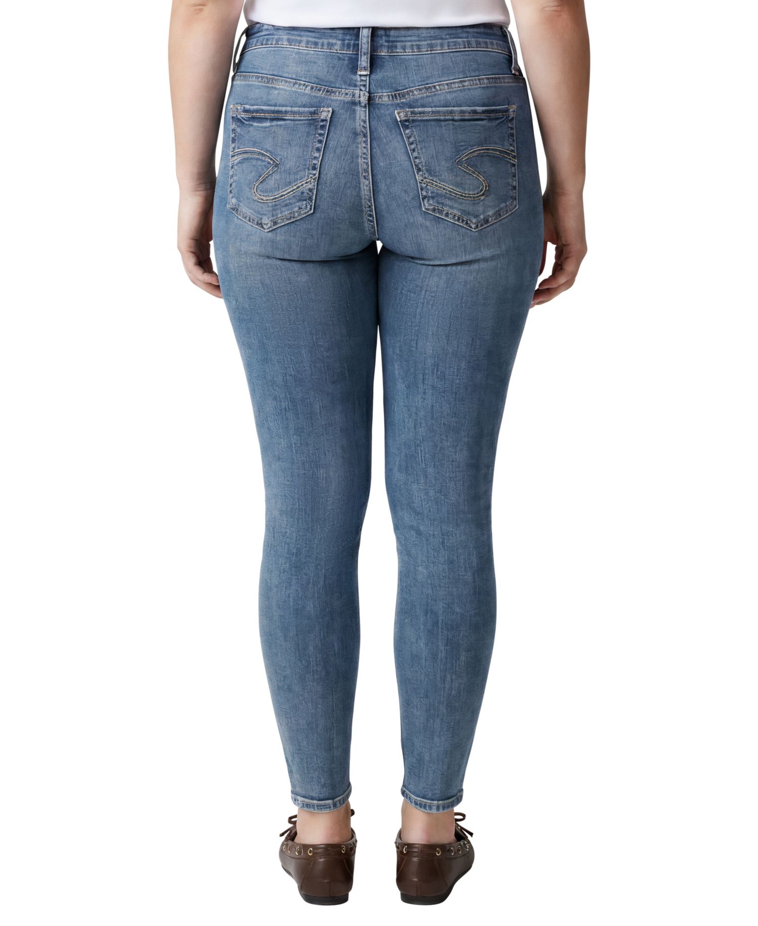 Plus Size Elyse High-Rise Comfort-Fit Skinny Jeans