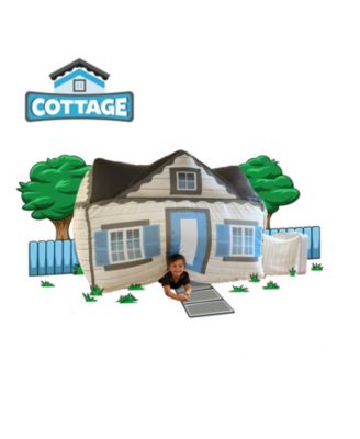 Inflatable Fort for Kids, Builds in 30 Sec, Play Tent Age 3+