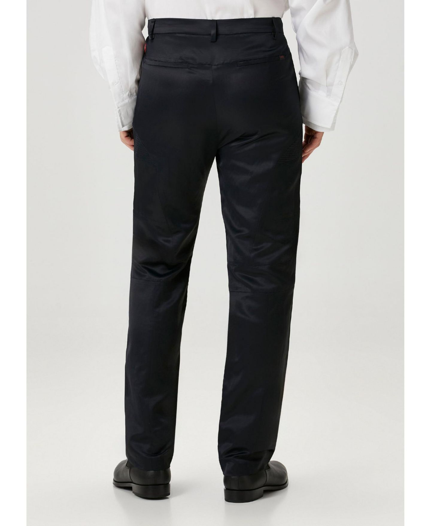 Мужские брюки PCFG Shiny Woven Regular Fit, цвет: Чёрный — фото 5