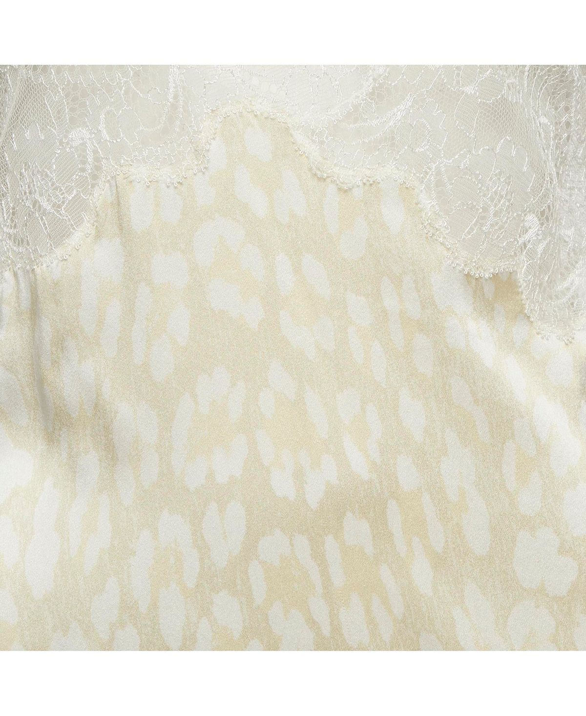Pre-Owned Versace Women's Baroque Silk Lace Trim Camisole view 3 — MAYCSS fashion products