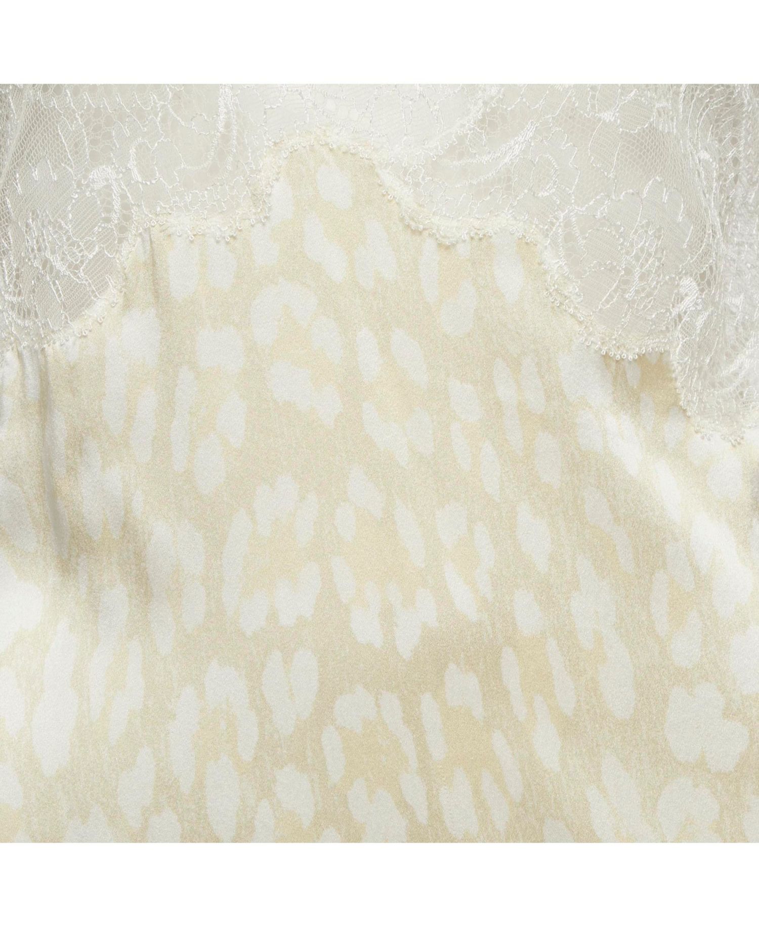 Women's Baroque Silk Lace Trim Camisole