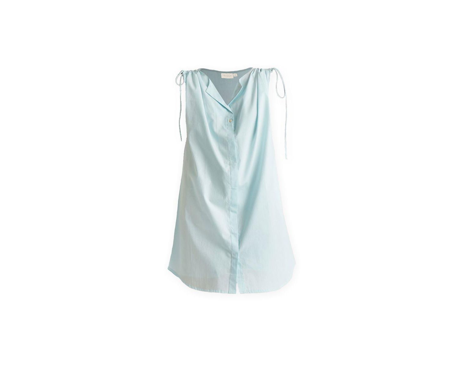 Women's Shirt dress with Shoulder Tie Details