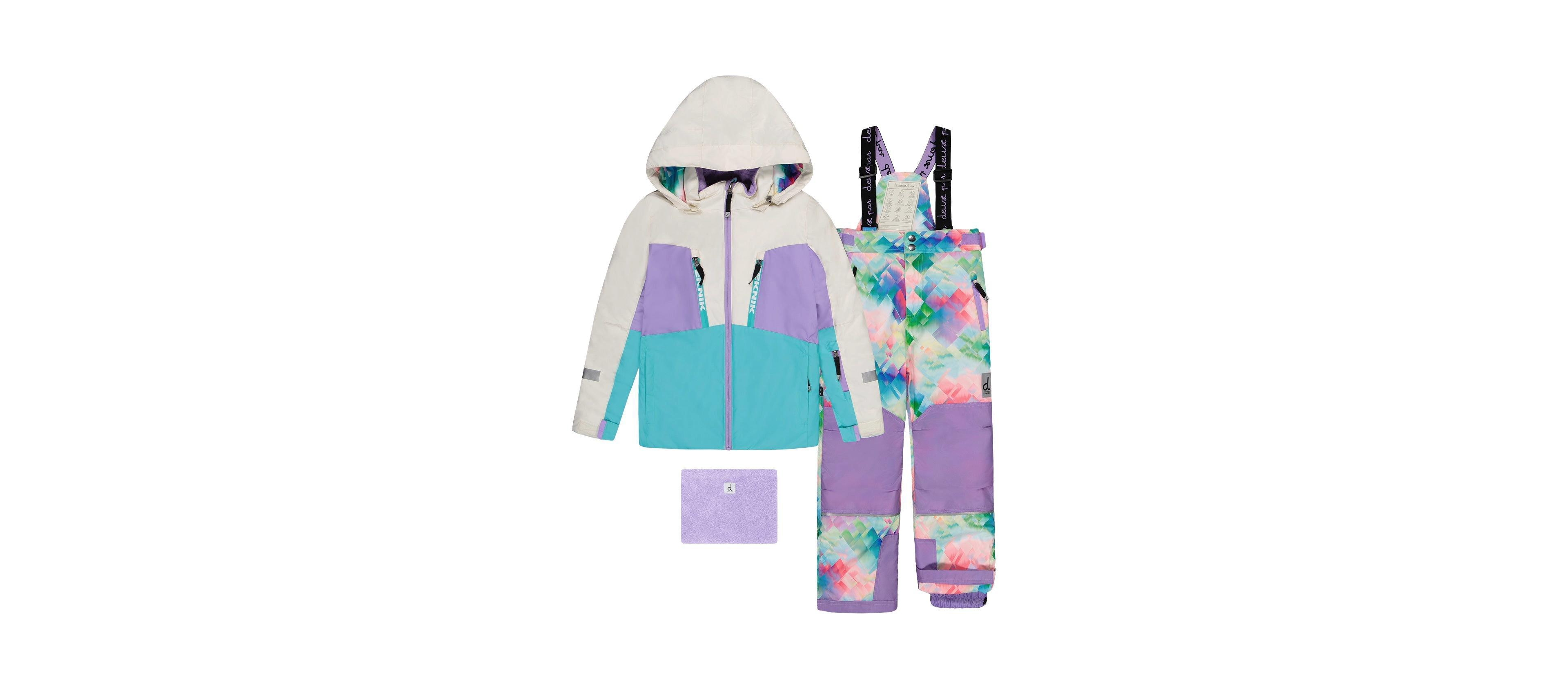 Deux par Little and Big Girl's (6-16) Two Piece Teknik Snowsuit