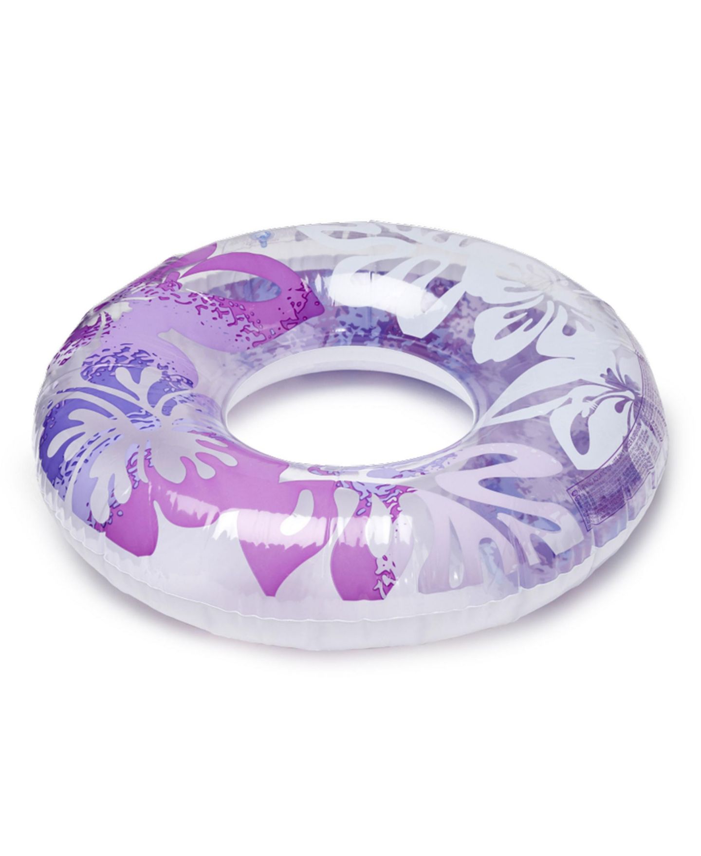 Детские игрушки Intex Colorful Transparent Inflatable Swimming Pool Single Ring Float — фото 5